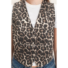 Leopard Vest