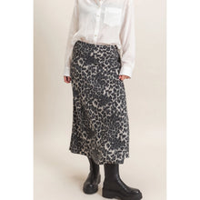 Leopard Midi Skirt