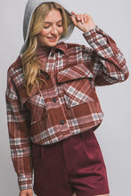 Sophia Shacket-Burgundy