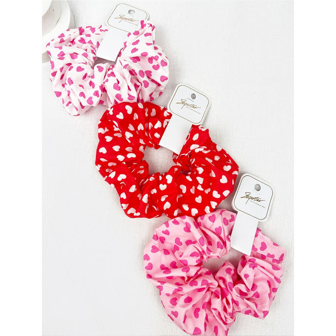 Heart Scrunchie