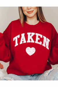 Taken Sweatshirt-Red