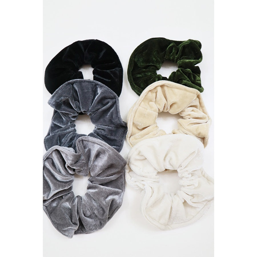 Velvet Scrunchie Set