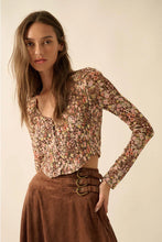 Pia Floral Top