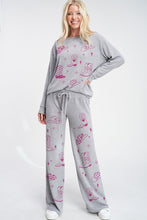 Cowgirl PJ Bottoms-Grey