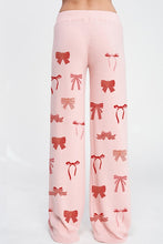 Bow PJ Bottoms-Pink