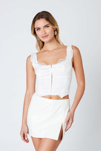 Belle Skirt-White