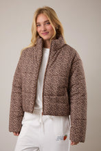 FINAL SALE Lani Leopard Puffer