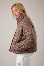 FINAL SALE Lani Leopard Puffer