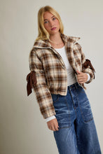 FINAL SALE Jules Plaid Puffer