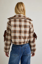 FINAL SALE Jules Plaid Puffer