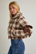 FINAL SALE Jules Plaid Puffer