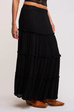 Maria Maxi Skirt-Black