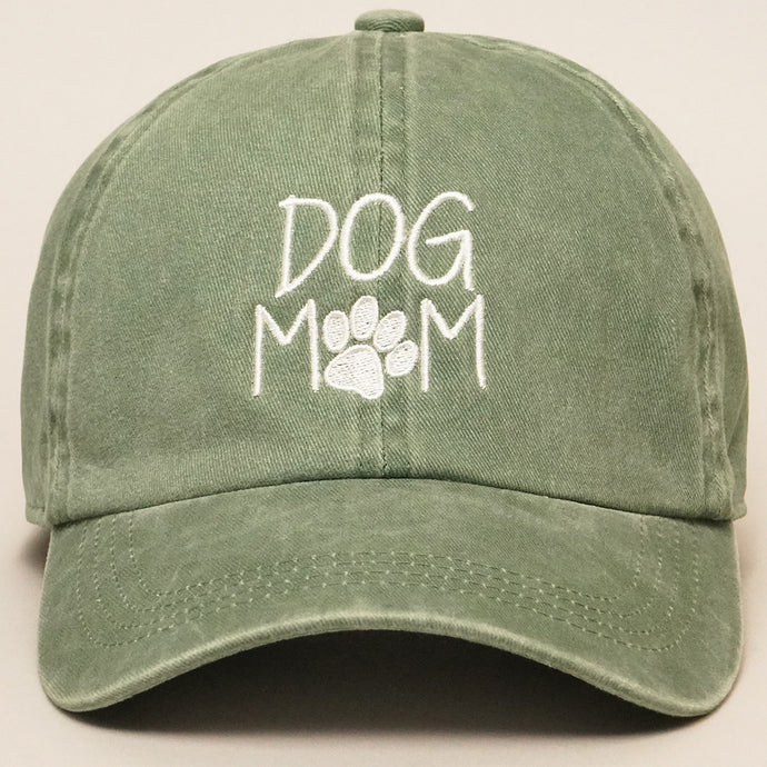 Dog Mom Hat-Sage