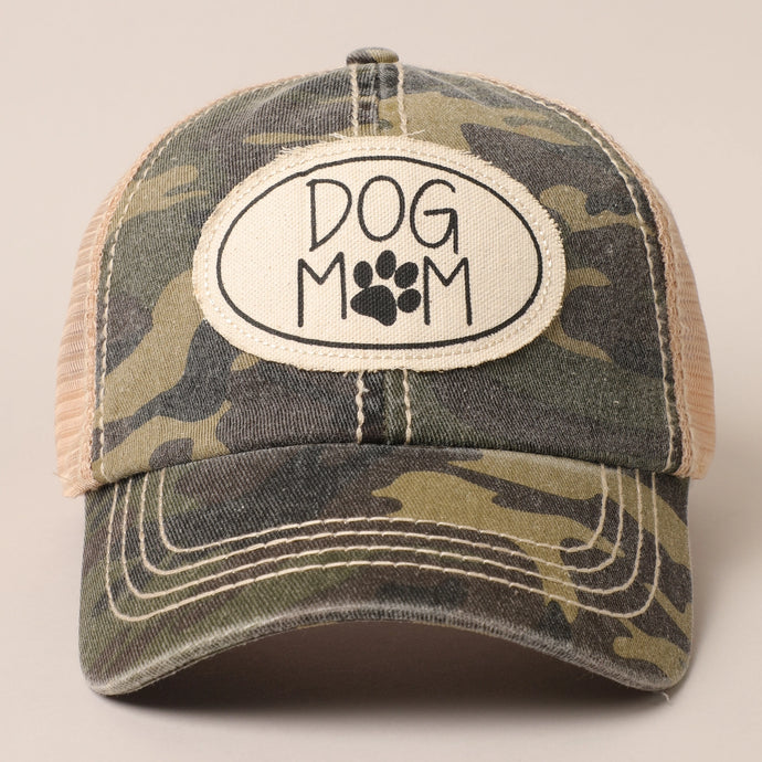 Dog Mom Camo Hat