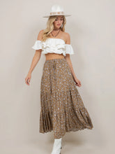 Laura Maxi Skirt-Brown
