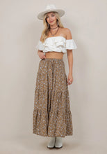 Laura Maxi Skirt-Brown