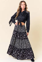 Laura Maxi Skirt-Black