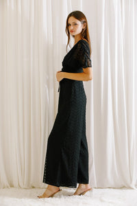 FINAL SALE Dillan Jumpsuit-Black