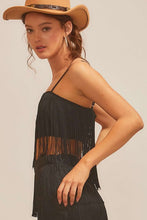 Farrah Fringe Top