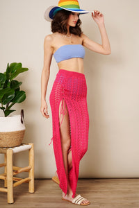 FINAL SALE Celeste Crochet Skirt