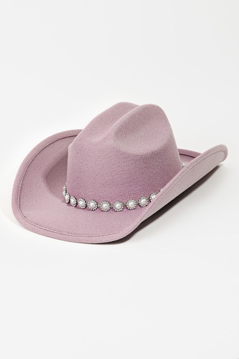 Pearl Cowboy Hat