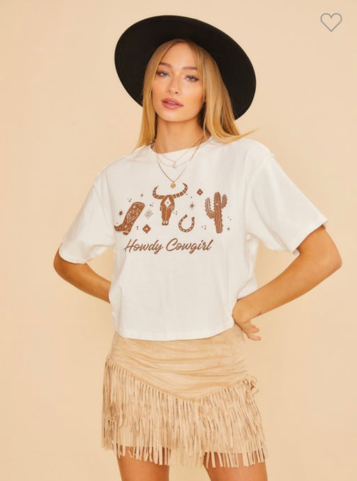 FINAL SALE Cowgirl Tee