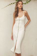 Sienna Midi Dress-Ivory