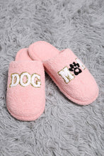 Dog Mom Slippers-Pink