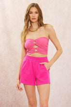 FINAL SALE Randy Crop Top-Pink