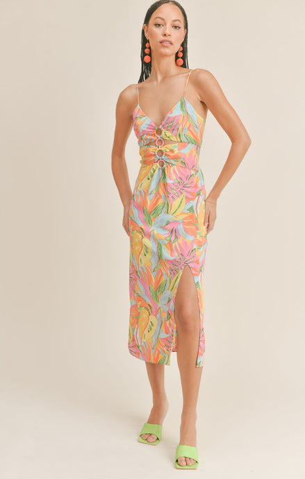 FINAL SALE Retta Midi Dress