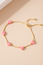 Heart Charm Bracelet