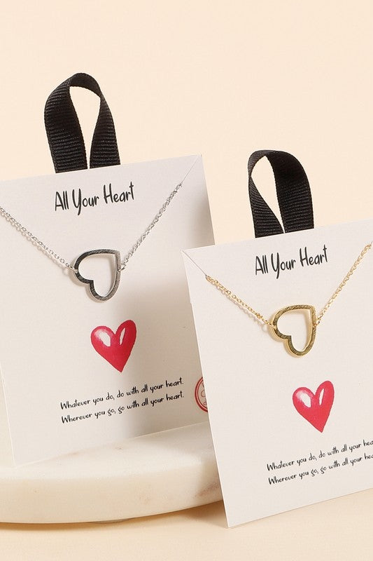All Your Heart Necklace