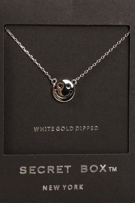 Smile Necklace-Silver