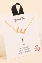 Mini Initial Necklace