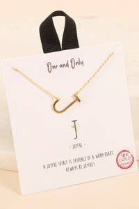 Mini Initial Necklace