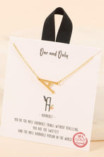 Mini Initial Necklace