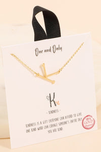 Mini Initial Necklace