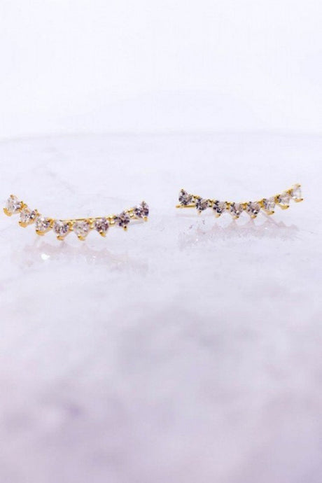 Pia Ear Climber-Gold
