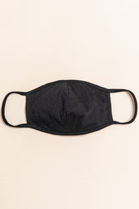 Black Face Mask