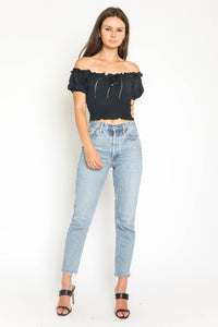FINAL SALE Mia Cropped Top
