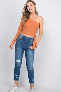 FINAL SALE Roxanne Top- Rust