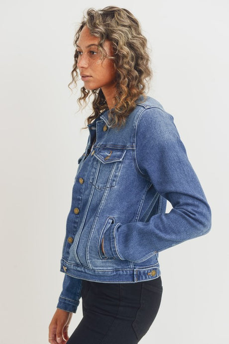 Rachel Jacket- Medium Denim