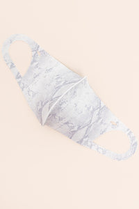 Snake Print Mask