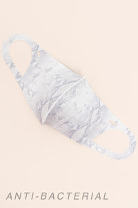 Snake Print Mask