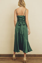 Chelsea Midi Dress-Green