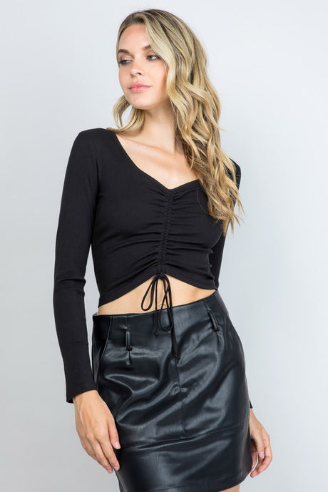 Leanne Top-Black