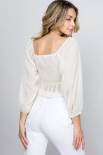 Royce Top- Ivory