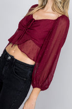Royce Top- Burgundy