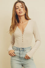 Cary Bodysuit-Beige