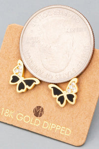 Mini Butterfly Earrings